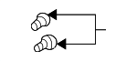 N90456702 - Body: Rocker Panel Molding Screw for Audi Image