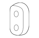 18215S84A30 - : Exhaust System Hanger for Honda: Accord, Civic, Element, Fit, Odyssey Image