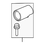 18330SCVA61 - : Exhaust Pipe for Honda: Element Image