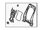7127408030 - Body: Seat Back Frame for Toyota: Sienna Image