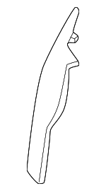 2366908400 - Body: Front Trim for Mercedes-Benz Image