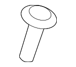 C2S45016 - Body: Bumper Cover Bolt for Jaguar Image