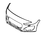 T2R50684LML - Body: Bumper Cover for Jaguar Image