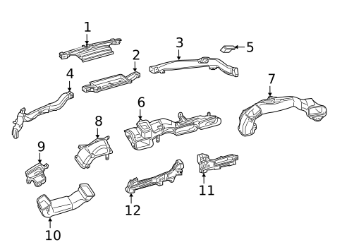 Ducts for 2022 Lexus LC500 #0