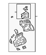 19183839 - Body: Apron Assembly for Pontiac: Vibe Image