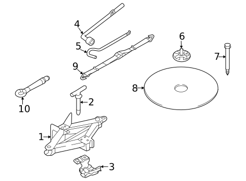 Hardware, Fasteners & Fittings for 2025 Mazda CX-70 #0