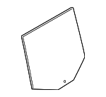 51357133600 - Body: Movable Glass for BMW: 530xi, 535i xDrive, 535xi Image