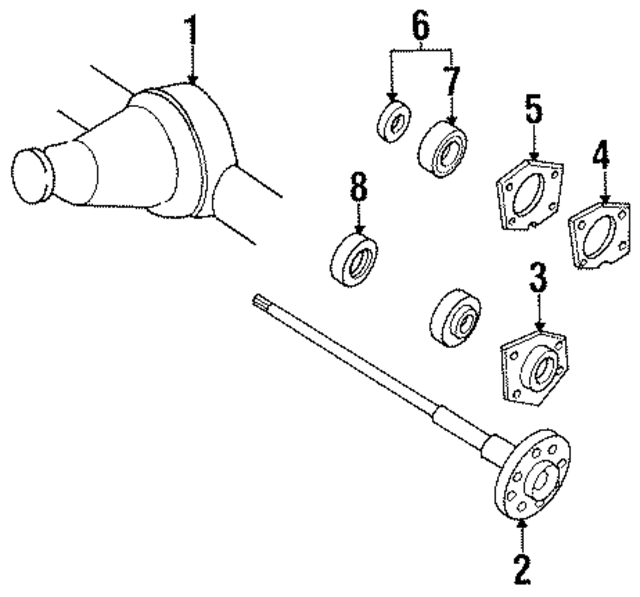 9031235002 - : Bearing Seal for Toyota Image
