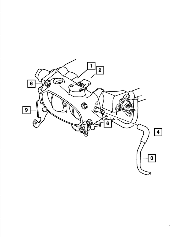 5037112AC - : Throttle Body for Mopar Image