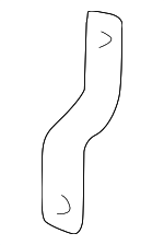 5723238000 - Steering: Pressure Hose Bracket for Hyundai: Sonata, XG300, XG350 Image