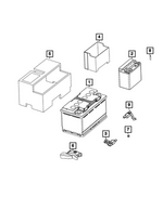 68715233AA - Electrical: Storage Battery for Mopar Image