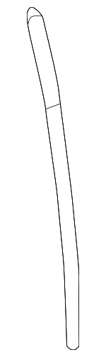 678650C050 - Body: Door Pillar Post Seal for Toyota Image