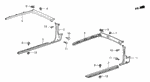 90666SA0003A9 - Interior/Bumper: CLIP, TRIM (5MM) *NH1L* (BLACK) for Honda Image
