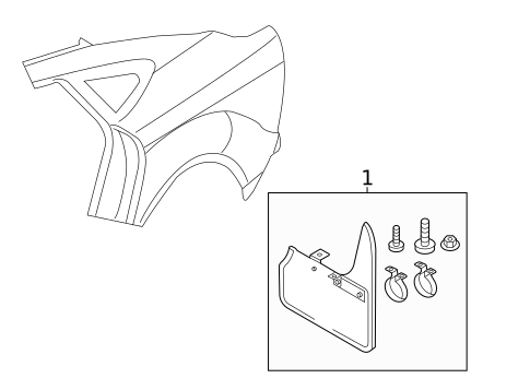 Exterior Trim - Quarter Panel for 2012 Audi A7 Quattro #0
