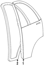 91171443 - Body: Door Shell for Chevrolet: Metro Image