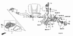 92900080220B - Engine: BOLT, STUD (8X22) for Honda Image