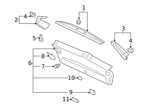 Interior Trim for 2025 Mitsubishi Eclipse Cross #6