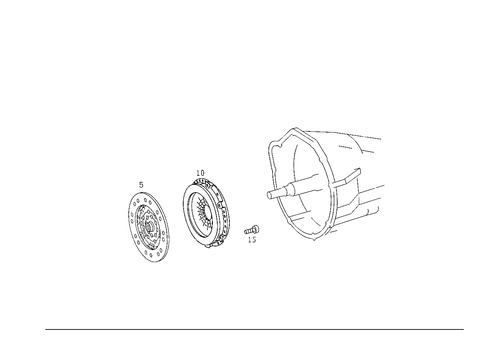 Clutch for 1998 Mercedes-Benz C230 #0