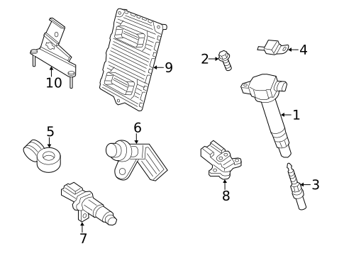 Ignition System for 2013 Dodge Charger #0