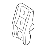 14075485 - Body: Impact Strip Stud Plate for Chevrolet: Astro | GMC: Safari Image