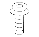 1245105163 - Body: Front Console Screw for Genesis: Electrified G80, Electrified GV70, G70, G80, G90, GV60, GV70, GV80, GV80 Coupe | Hyundai: Accent, Azera, Elantra, Elantra GT, Elantra N, Genesis, Genesis Coupe, Ioniq, Ioniq 5, Ioniq 6, Kona, Kona Electric, Kona N, Palisade, Santa Cruz, Santa Fe, Santa Fe Sport, Santa Fe XL, Sonata, Tiburon, Tucson, Veloster, Veloster N, Venue Image