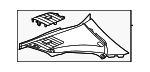 2068301500 - Body: Cowl Grille for Mercedes-Benz Image