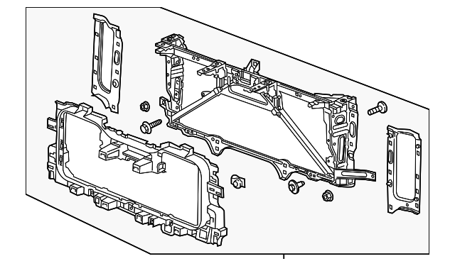 2016-2019 Chevrolet Panel Assembly 85632903 GM | GMPartsDirect.com