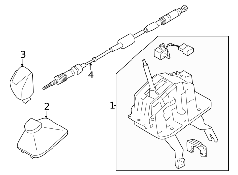 Gear Shift Control for 2024 Subaru Impreza #0