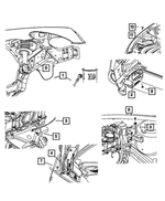 4794265AE - Electrical: Ground Strap, Left for Mopar Image