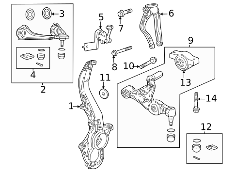 Suspension Components for 2022 Acura TLX #0