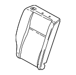 LR002049 - Body: Seat Back Pad for Land Rover: LR2 Image