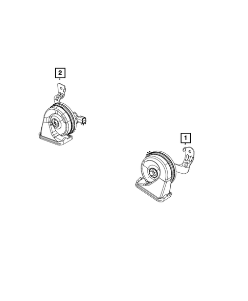 Horns for 2024 Jeep Wrangler #0