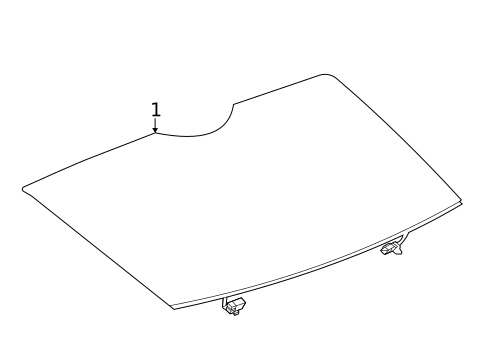 Glass - Lift Gate for 2026 Cadillac LYRIQ #0