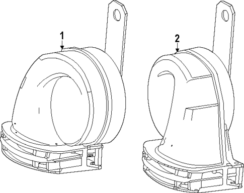 Horn for 2024 Lexus RZ450e #0