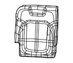 7NA72TX7AA - Body: Seat Back Cover for Mopar Image
