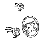 32341092038 - Steering: Steering Wheel for BMW: 318i, 318is, 318ti, 323i, 323is, 325i, 325is, 328i, 328is, M3, Z3 Image