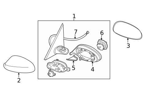 Mirrors for 2012 BMW 128i #0