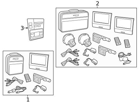 Battery & Related Components for 2018 Ford Explorer #1