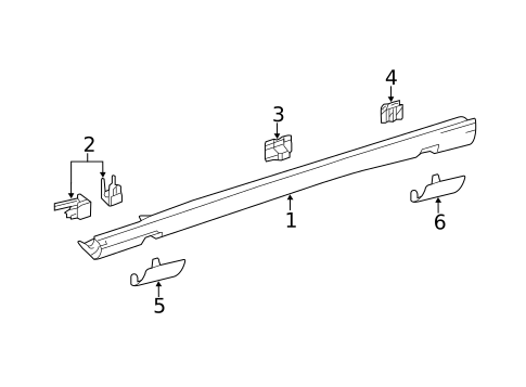 Exterior Trim - Pillars for 2013 Mercedes-Benz E63 AMG #1