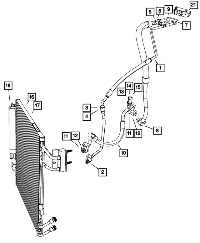 5101913AA - Air Conditioners and Heaters: A/c Charge Valve Cap for Mopar Image