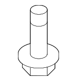 9016740040 - Electrical: License Lamp Screw for Lexus: GX460 Image