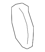 51118099336 - Body: Tow Eye Cap for BMW: M4, M8, M8 Gran Coupe Image