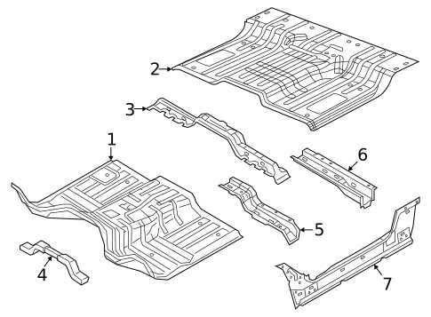 Floor - Cab for 2024 Ram 3500 #0