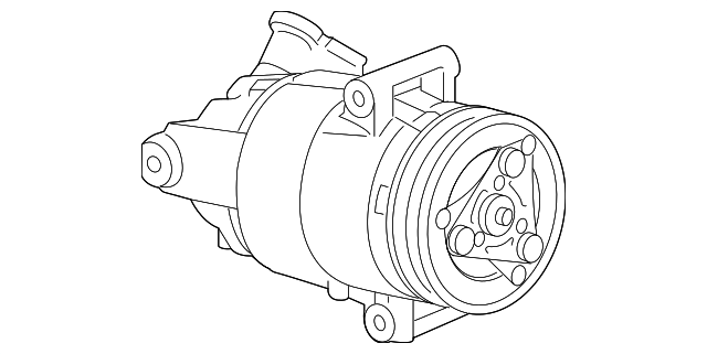 2016 GM Air Conditioning Compressor 84786600 | OEM Parts Online