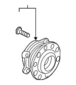 51750S1000 - Brakes: Hub Assembly for Hyundai: Palisade, Santa Cruz, Santa Fe Image