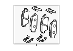 58101S8A00 - : Brake Pads Front for Hyundai Image