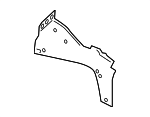 C2Z15658 - : Support Bracket for Jaguar: XF, XFR Image