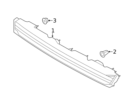 Reflector for 2018 Lincoln MKC #0