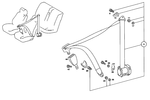 1238602586 - : Seat Belt for Mercedes-Benz Image