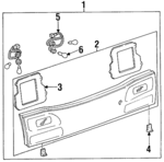 8158130050 - : Lens for Lexus Image